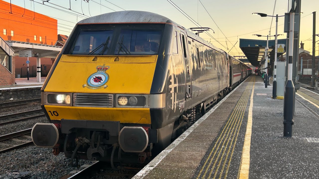 Trains at Doncaster 10/01/2025