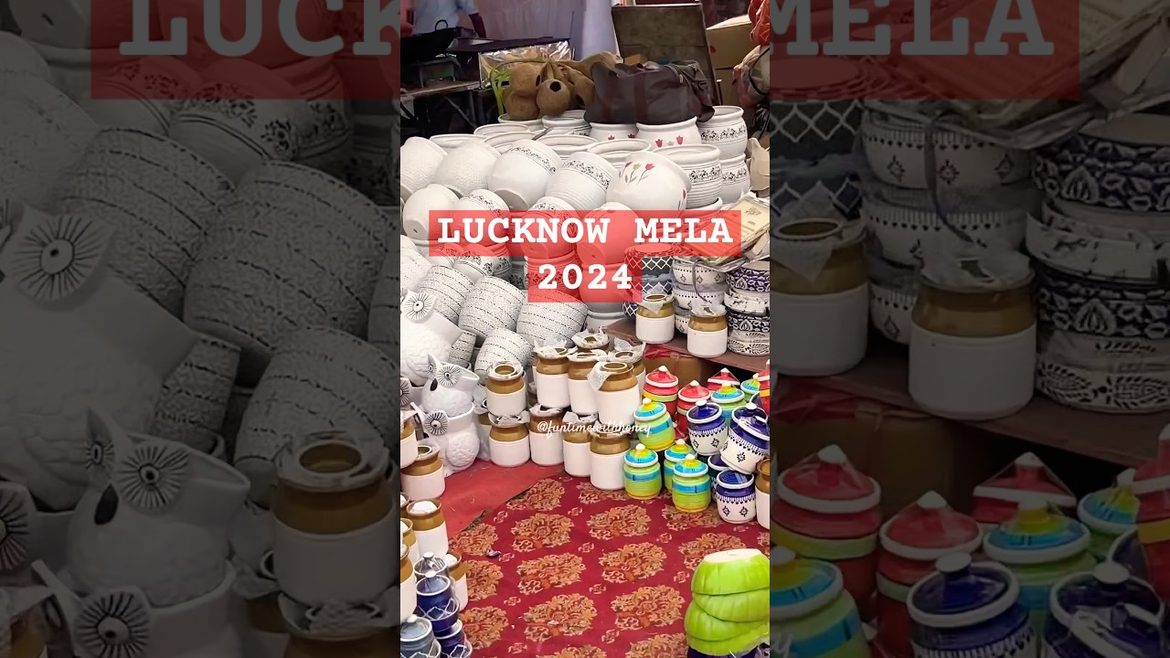 Lucknow Mela 2024 | Uttarakhand Mahotsav Lucknow #shotsfeed #fair #mela #exhibition