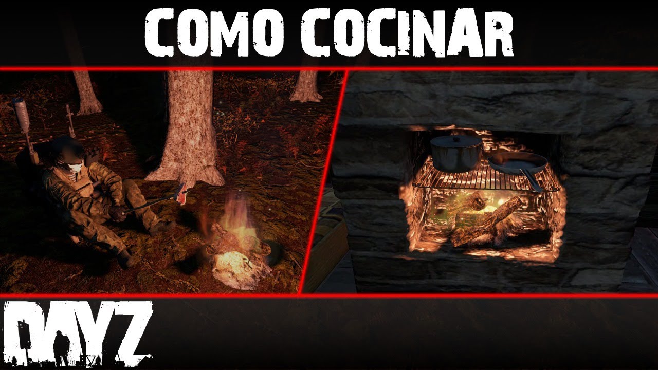 GUIA #2 - COMO HACER UNA HOGUERA Y COCINAR - DAYZ
