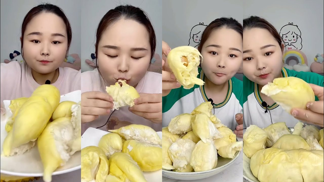 [KWAI FOOD] Mukbang Chinese Dessert | Kwai Eating | Durian Mukbang | 먹방