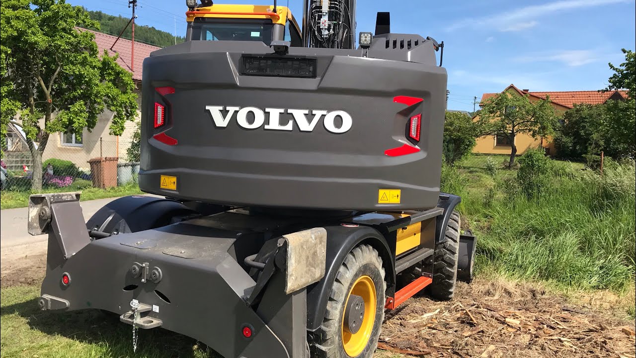 Volvo EWR 150E / VLOG Seznámení se strojem / Loading Tatra 815