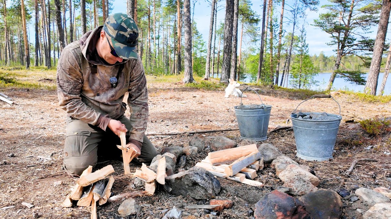 Telttasaunan budjettiversio