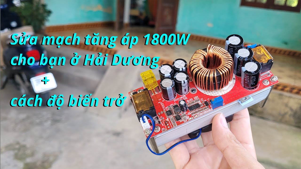 Sửa mạch tăng áp 1800w #tl494 #xl7005a