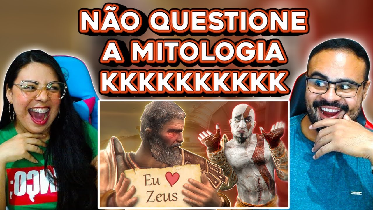 REACT Voice Makers | GADÃO DE ZEUS - PARÓDIA ''O BOM DE GUERRA 2''