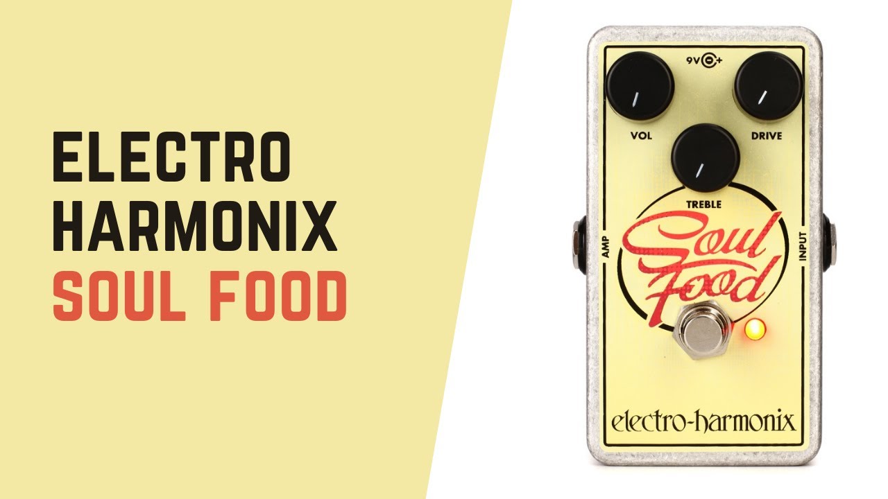 Electro Harmonix Soul Food | EHX Overdrive Pedal (DEMO REVIEW) 🎸