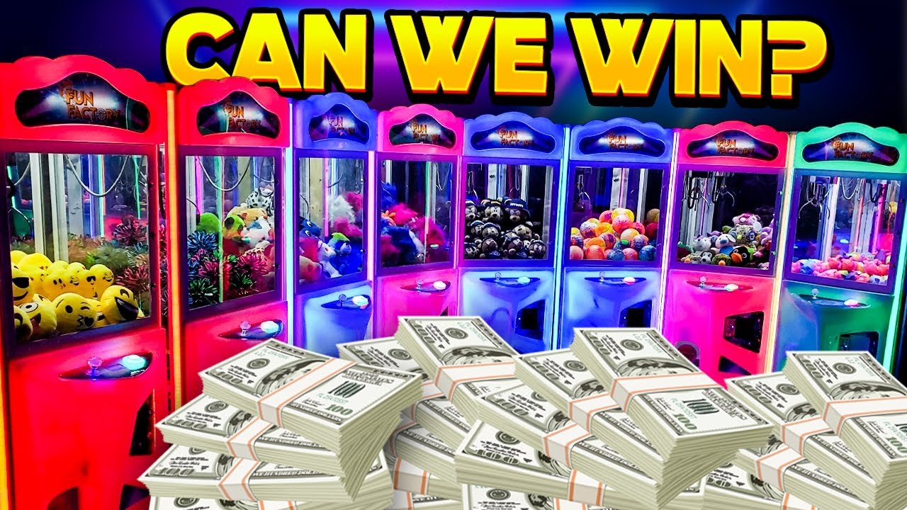 Can We Win From ALL of The Claw Machines?