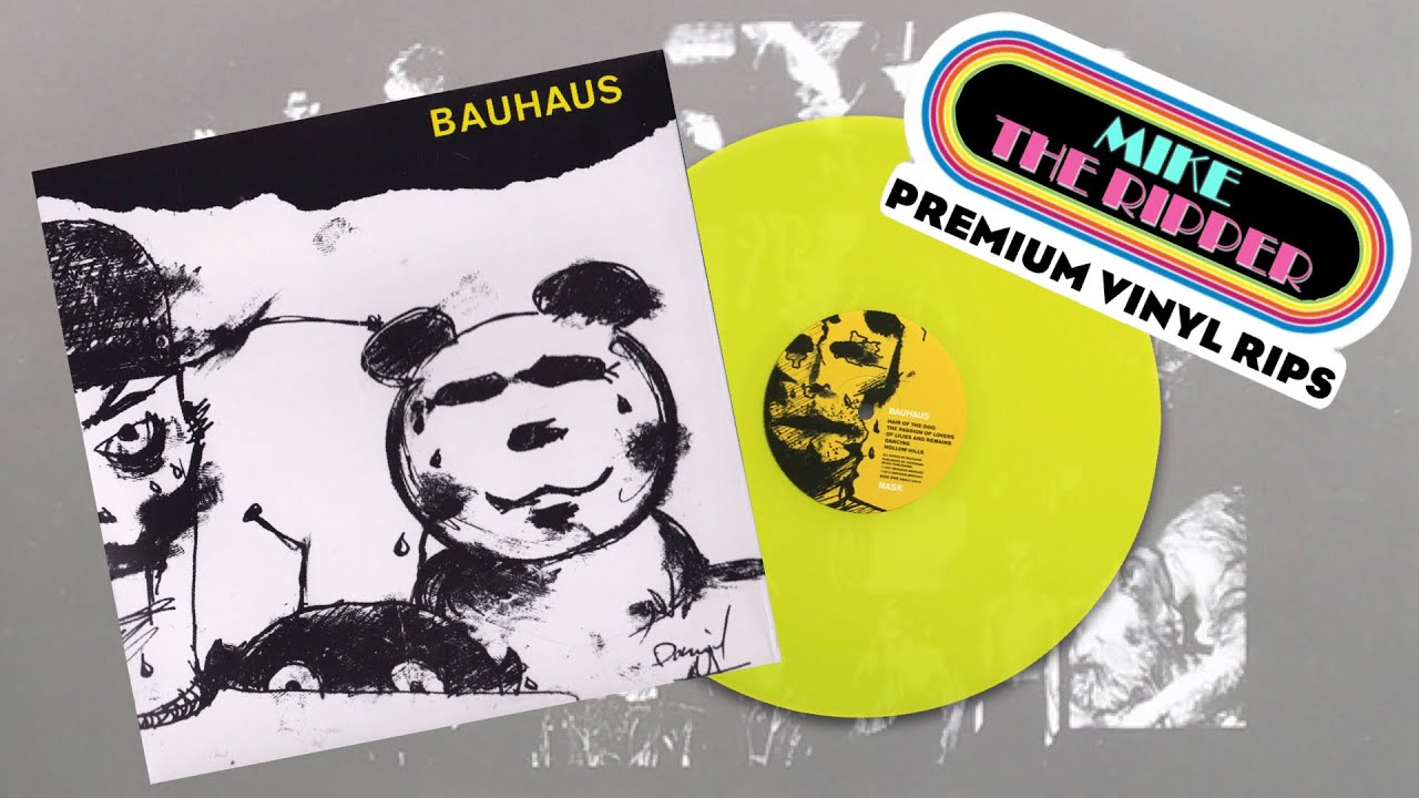 Bauhaus - Dancing - vinyl rip - Mask - Beggars Arkive - Yellow Vinyl - needle drop