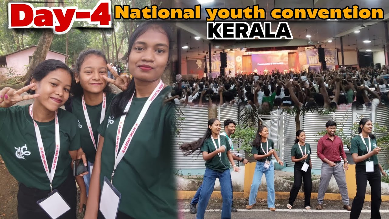 NATIONAL  YOUTH CONVENTION 2025😊|| Day-4|| KERALA || DIVINE RETREAT CENTRE || ICYM || CCBI ||MISS DP