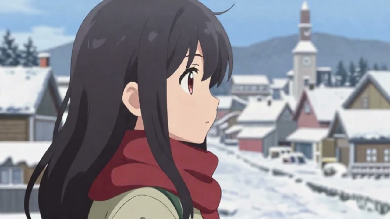 冬の街を見つめる少女🏘️ !!  LOFI short sound
