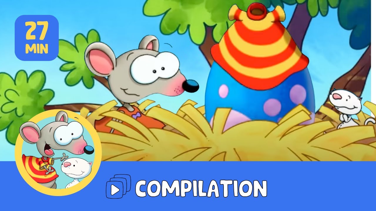 Join Toopy & Binoo for Egghead 🐭🐱🥚 + 5 More Amazing Adventures! | Funny Cartoons for Kids
