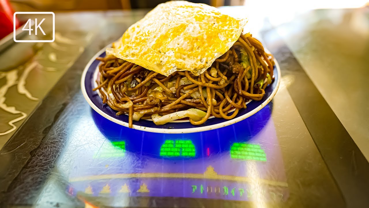 【インベーダーゲームが現役！やきそば専門 後藤食堂】Specializing in Japanese yakisoba／專營日式炒麵／일본의 소바 전문