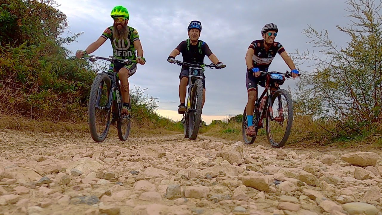 GIRO MTB DA CASTELNUOVO A GEMMANO PASSANDO PER L'INFERNO DI DANTE E LA 2° GUERRA MONDIALE