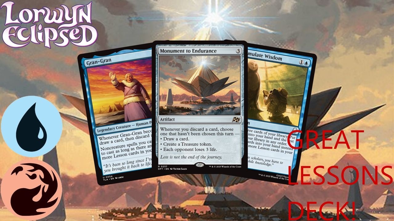 A GREAT IZZET LESSONS DECK FROM PORTLAND - IZZET LESSONS - LORWYN - MTG ARENA - STANDARD BO1
