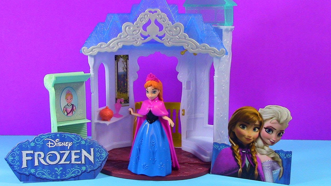 Disney Frozen Anna Flip N Switch Castle Frozen Anna MagiClip Doll