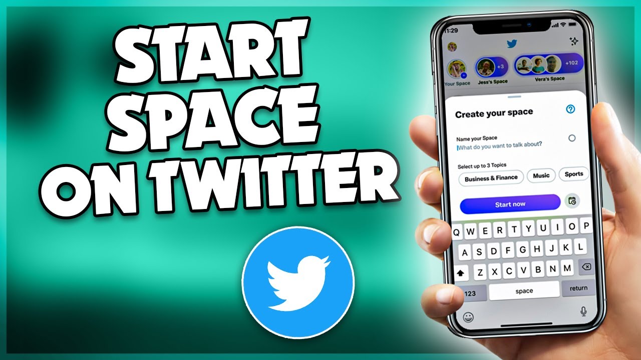 how to start space on twitter | PIN TECH |