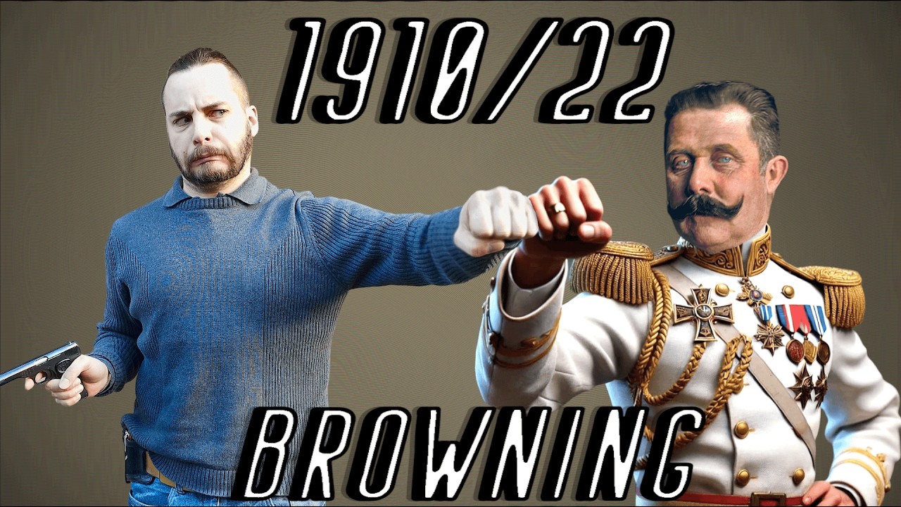 Ce PISTOLET a fait VINGT MILLIONS de MORTS - BROWNING 1910 & 1910/22