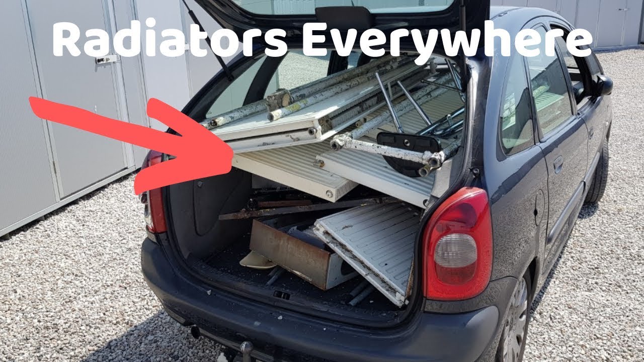 16 July 2019 Loads of radiators on my scrap metal run ££££