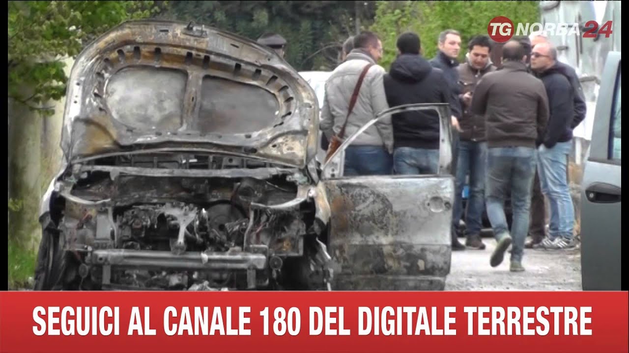 BOSCOREALE RITROVATO CADAVERE  CARBONIZZATO