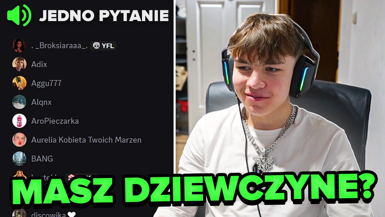 MOGLI ZADAĆ MI JEDNO PYTANIE! 😲