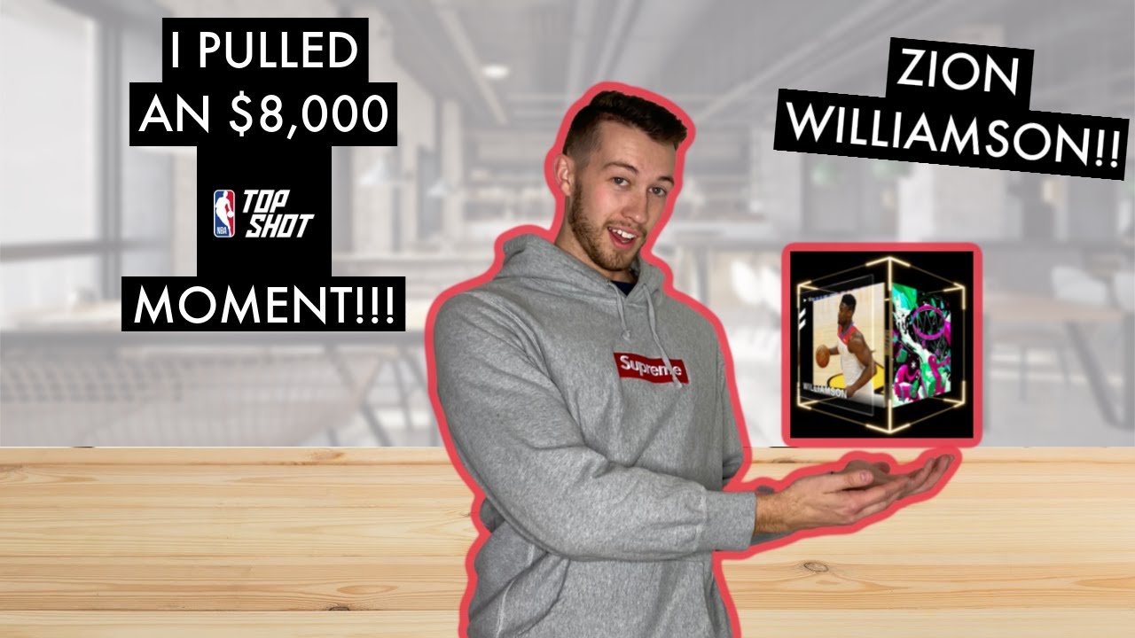 Pulling an $8,000 Zion Williamson NBA Top Shot Moment!!