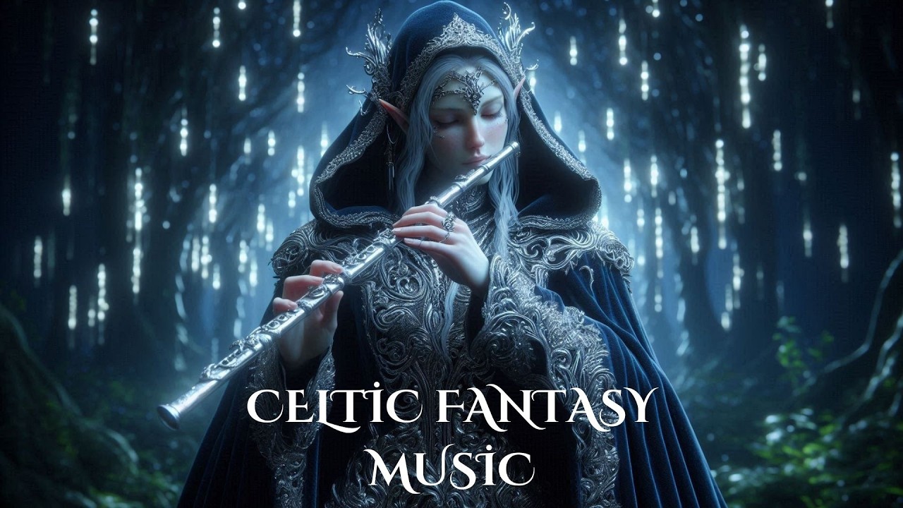 Mystic Silver Flute Solo for Deep Relaxation | Ancient Moonlit Forest | Celestial Night Music