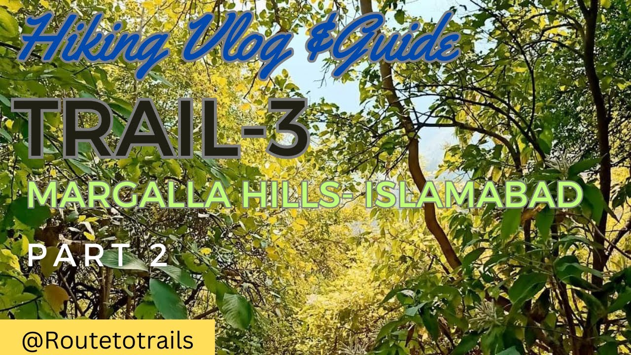 #Hiking and #trekking on #trail3 #margallahills #islamabad #pakistan  . Travel #guide and #vlog