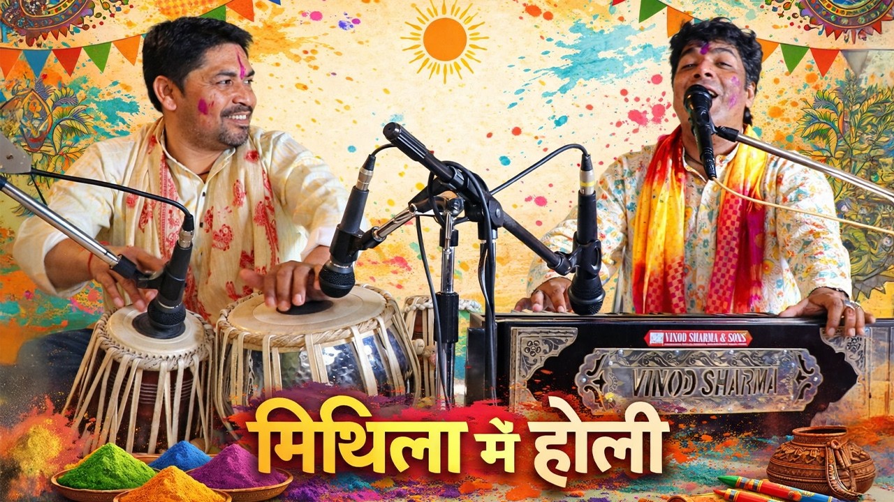 मिथिला में राम खेलत होली | Traditional Holi Song | होली स्पेशल 2026|| Raman Choudhary 