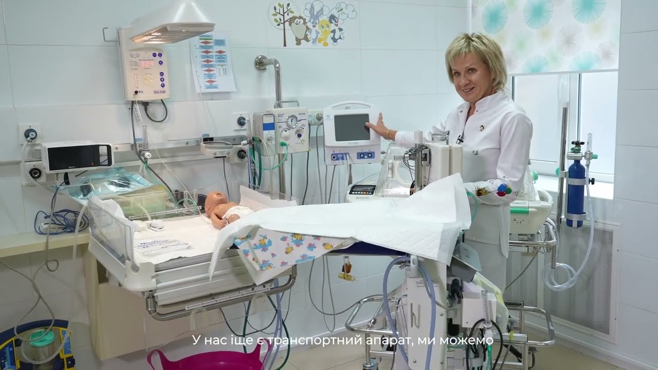 Пологова зала, підтримка дихання новонародженого