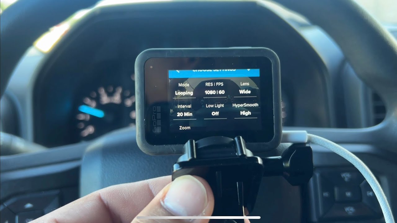 Как использовать GoPro в качестве видеорегистратора (режим циклической съемки)