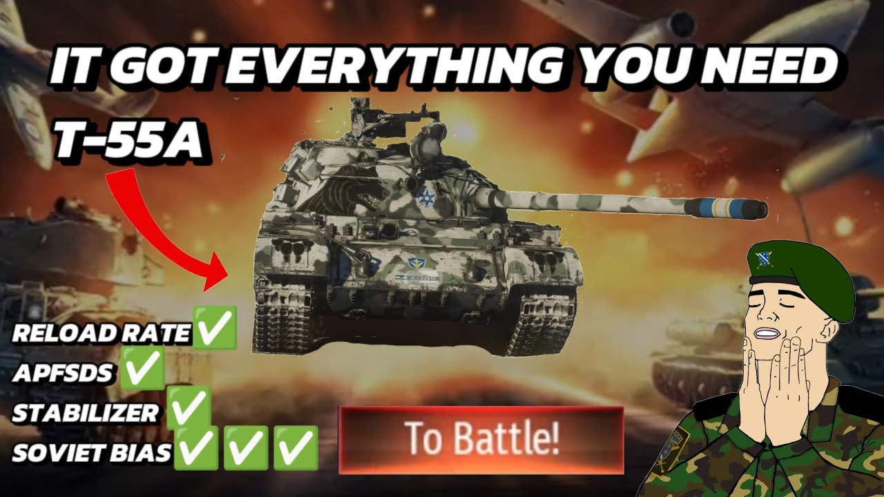THIS TANK GOT EVERYTHING YOU NEED • T-55A [STOCK] Experience | War Thunder