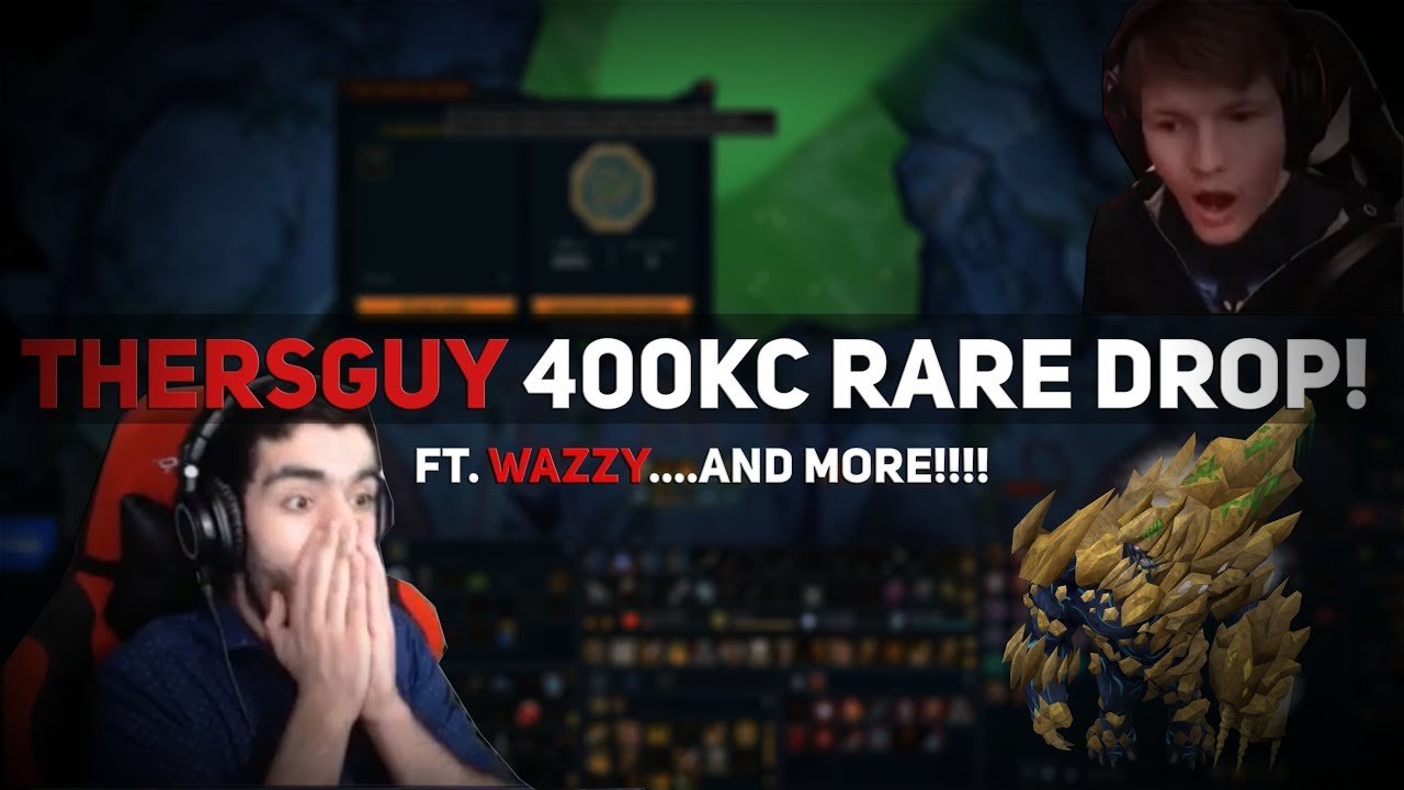 THERSGUY 400KC INSANE LUCK!!!! SHAUNYOWNS GETS VULGAR....AND MORE!!! [RS3 Twitch Highlights #21]
