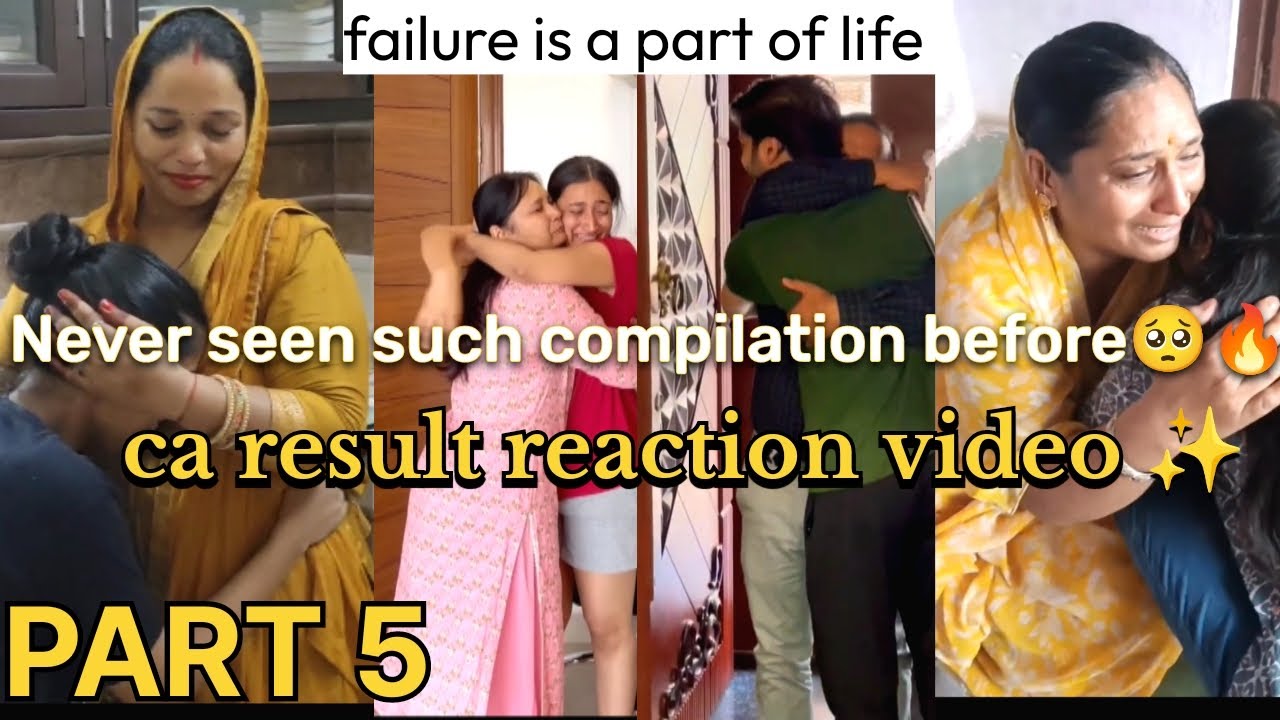 CA result reaction part 5 🔥 Never seen such compilation before | Very emotional video