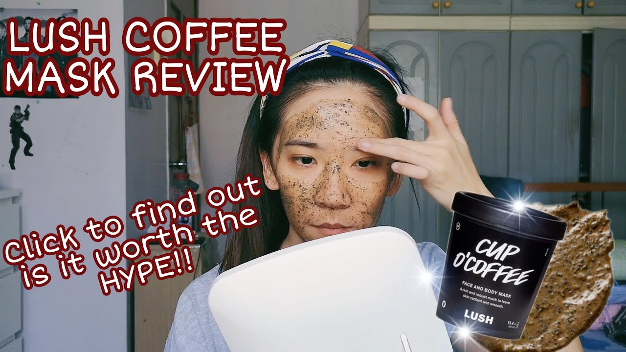 Lush Cup O' Coffee Mask Review | Skincare Diaries