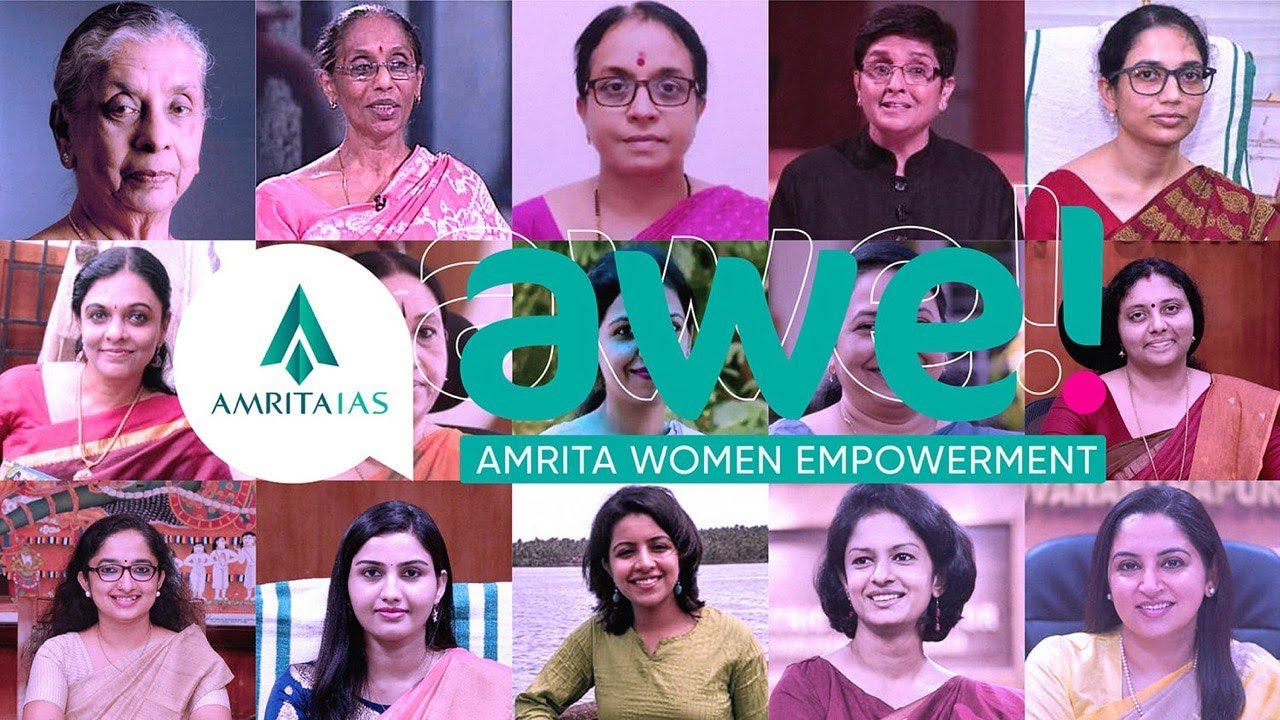 AWE - Amrita Women Empowerment - Amrita IAS  - ACHIEVE YOUR DREAMS WITH AMRITA