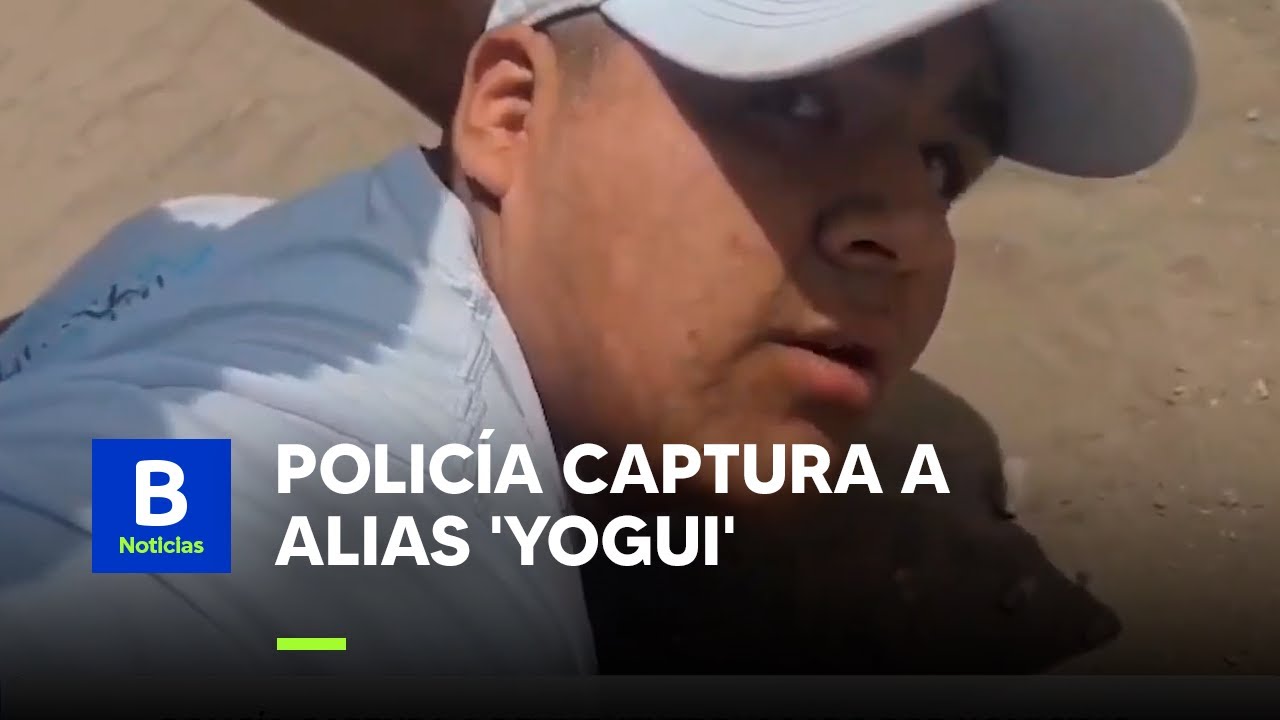 POLICÍA CAPTURA A ALIAS 'YOGUI', DELINCUENTE QUE ASESINÓ A MOTOTAXISTA
