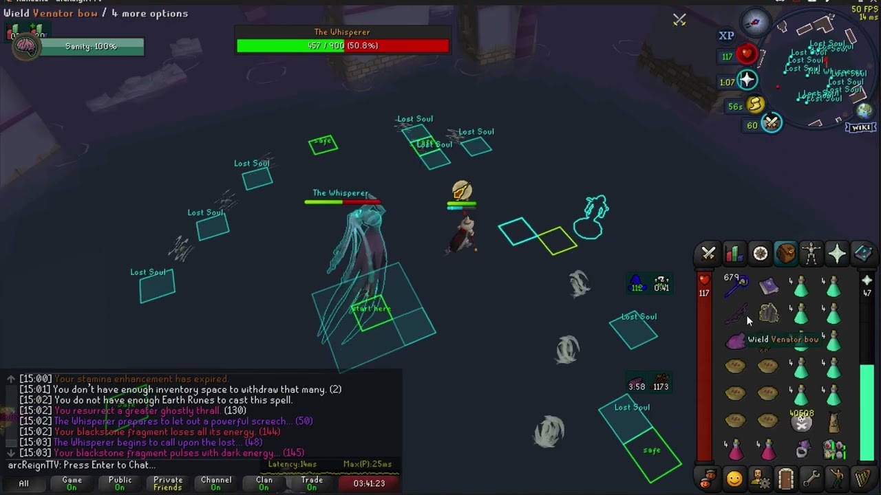 Perfect Whisperer Kill (OSRS DT2 Boss)