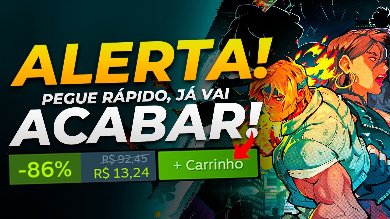⚠️ALERTA! Jogo BRABO por APENAS 13 REAIS (RARO), Jogo GRANDE por MENOS de R$9 e Jogo Grátis OFICIAL