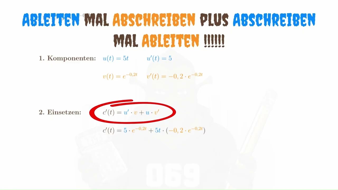 Produktregel: So vermeidest du Fehler beim Ableiten!