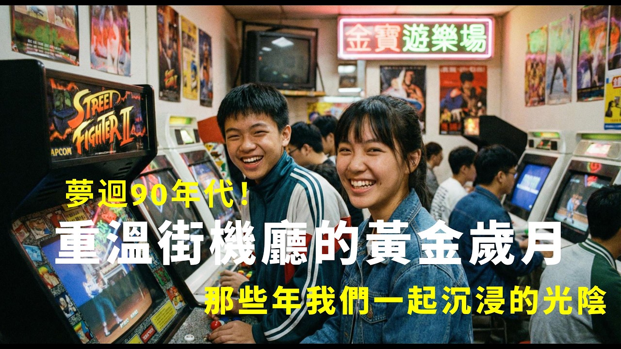 重溫街機廳的黃金歲月