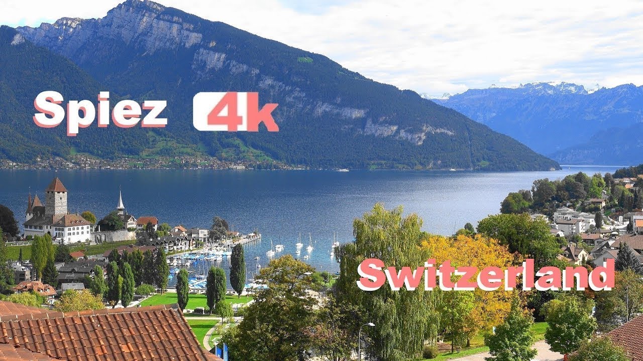 SWITZERLAND   Suiza   SPIEZ   THUN   GOLDIWIL   OBERHOFEN   BEATENBERG   Lungern   Grindelwald   4 K