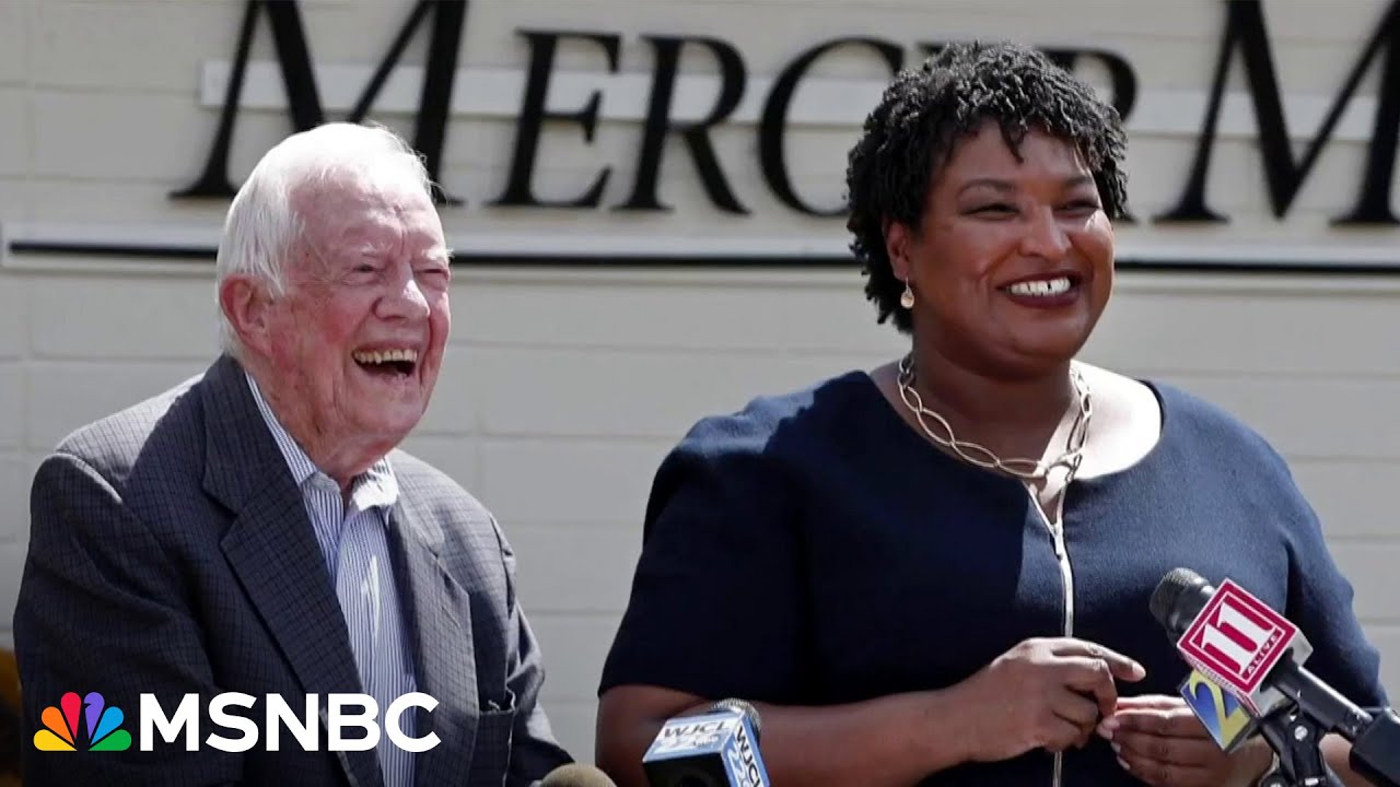 Stacey Abrams honors Jimmy Carter: He ‘remade Democratic politics’
