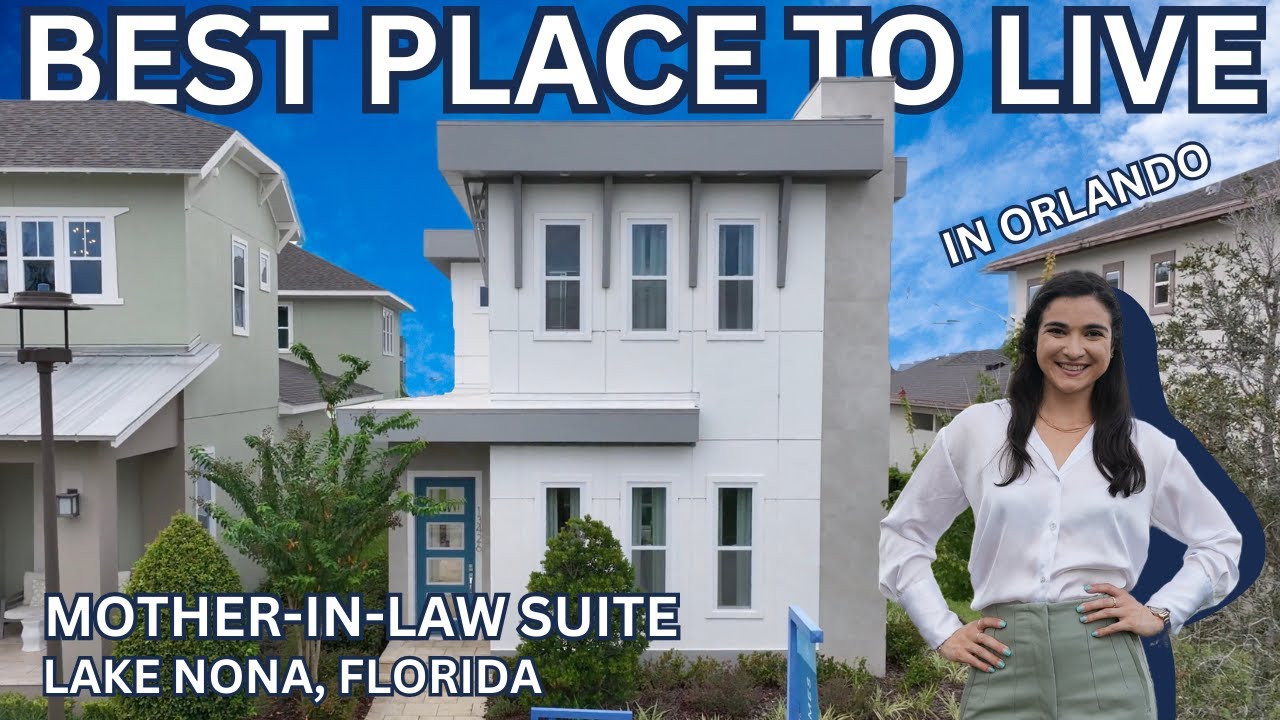ORLANDO NEW HOME TOUR with Mother in law Suite😱  | Lake Nona, Florida | BEST SCHOOL in ORLANDO