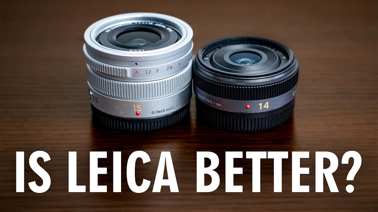 БЮДЖЕТНЫЙ объектив-блинчик против ПРЕМИАЛЬНОГО объектива Leica: какой из них ЛУЧШЕ?