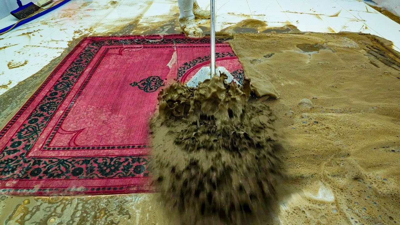 Pulled From The Rubbish, Sanitised And Given To Charity - Carpet Cleaning Satisfying ASMR