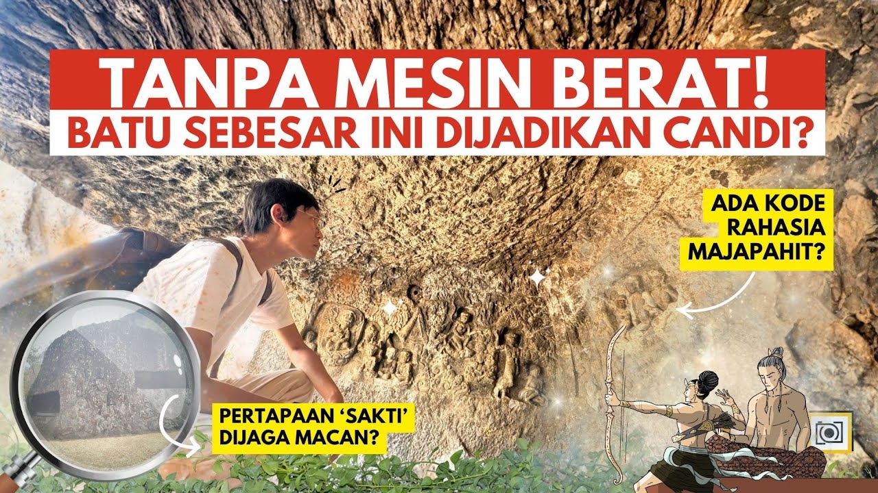 Misteri Relief Arjuna, Pertapaan Majapahit & Macan Kuno di Goa Selomangleng Tulungagung