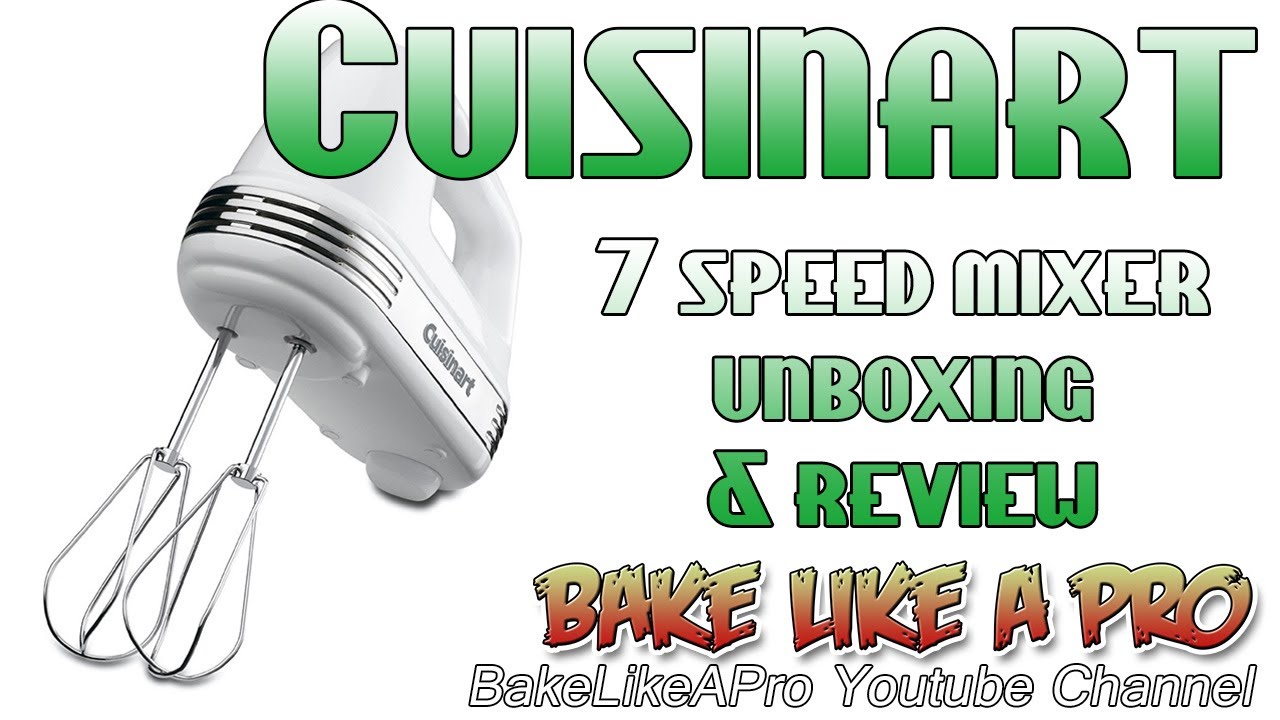 Cuisinart 7 Speed Mixer Unboxing & Mini Review