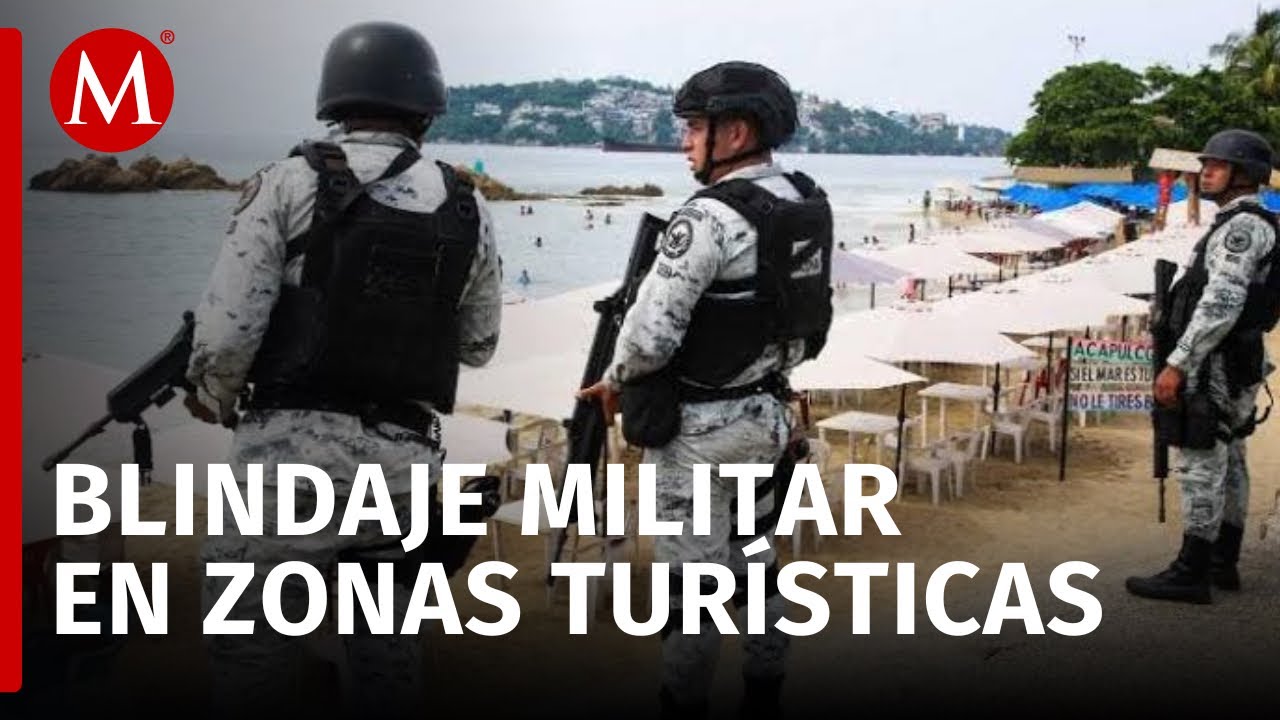 Refuerzan seguridad en Acapulco con 3 mil elementos de la GN tras hechos de violencia