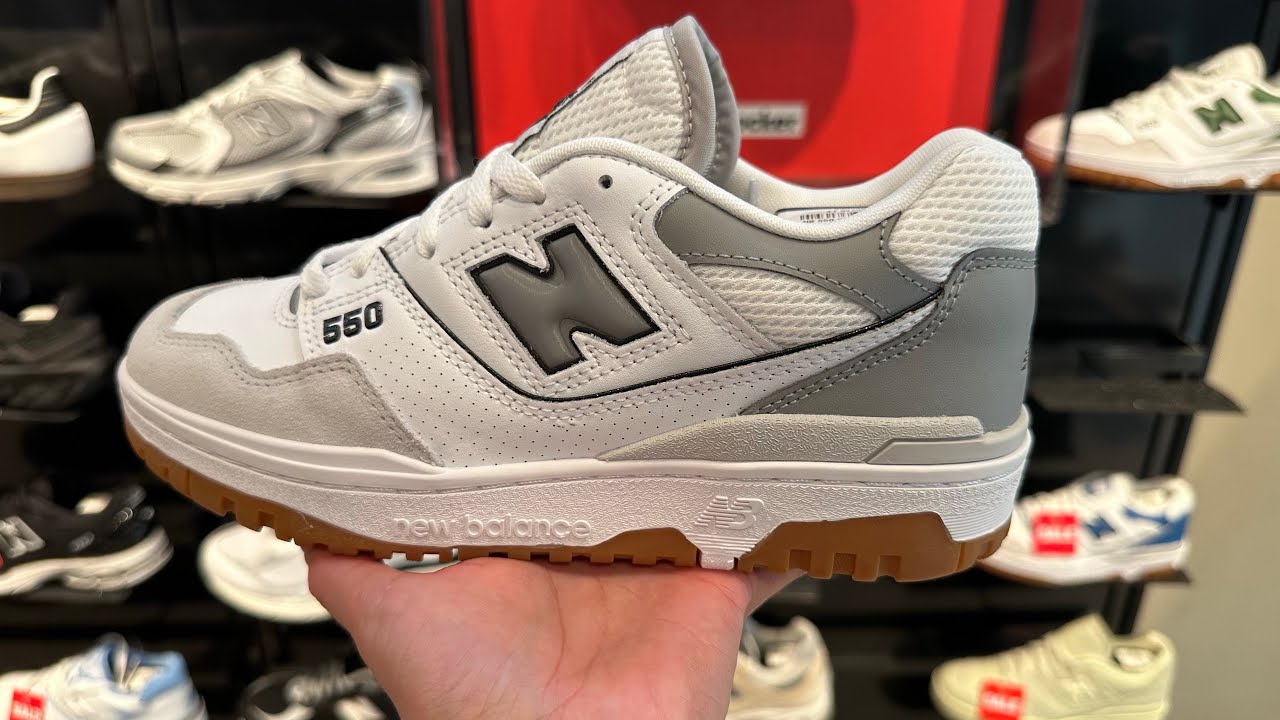 New Balance 550 White Slate Gray