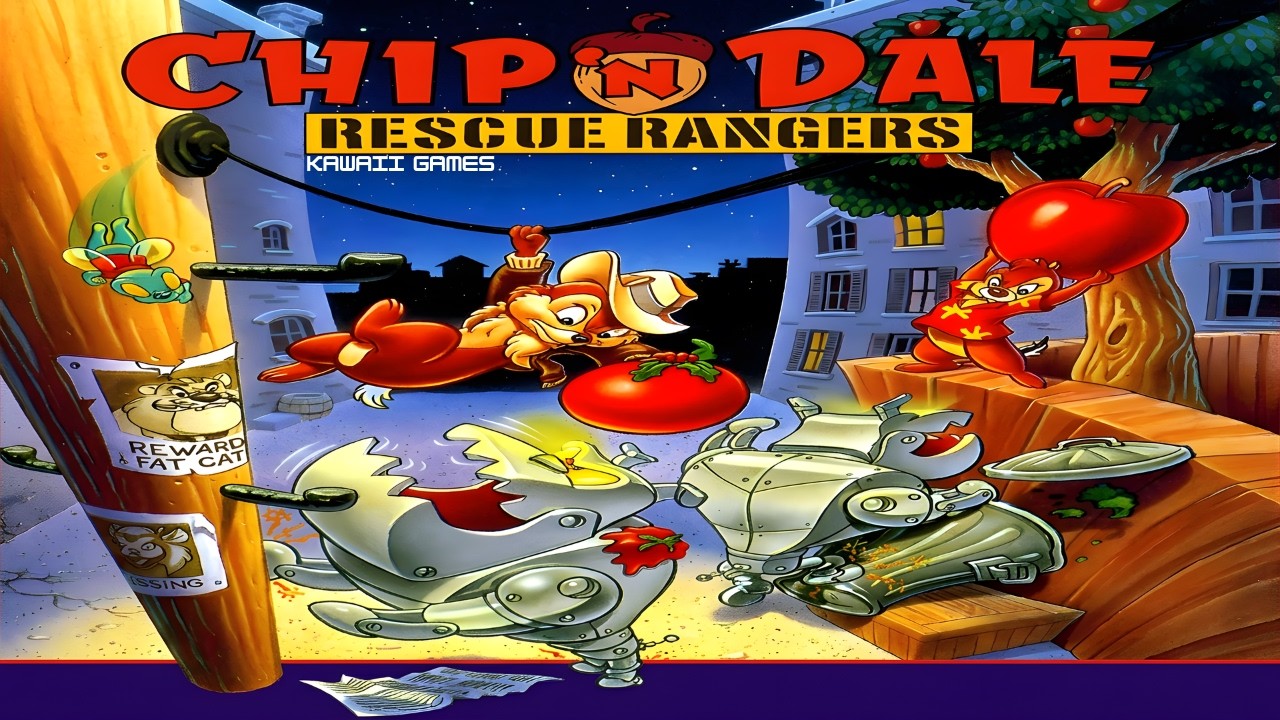 Chip 'n Dale Rescue Rangers [NES] Gameplay Walkthrough FULL GAME [4K60ᶠᵖˢ🔴]