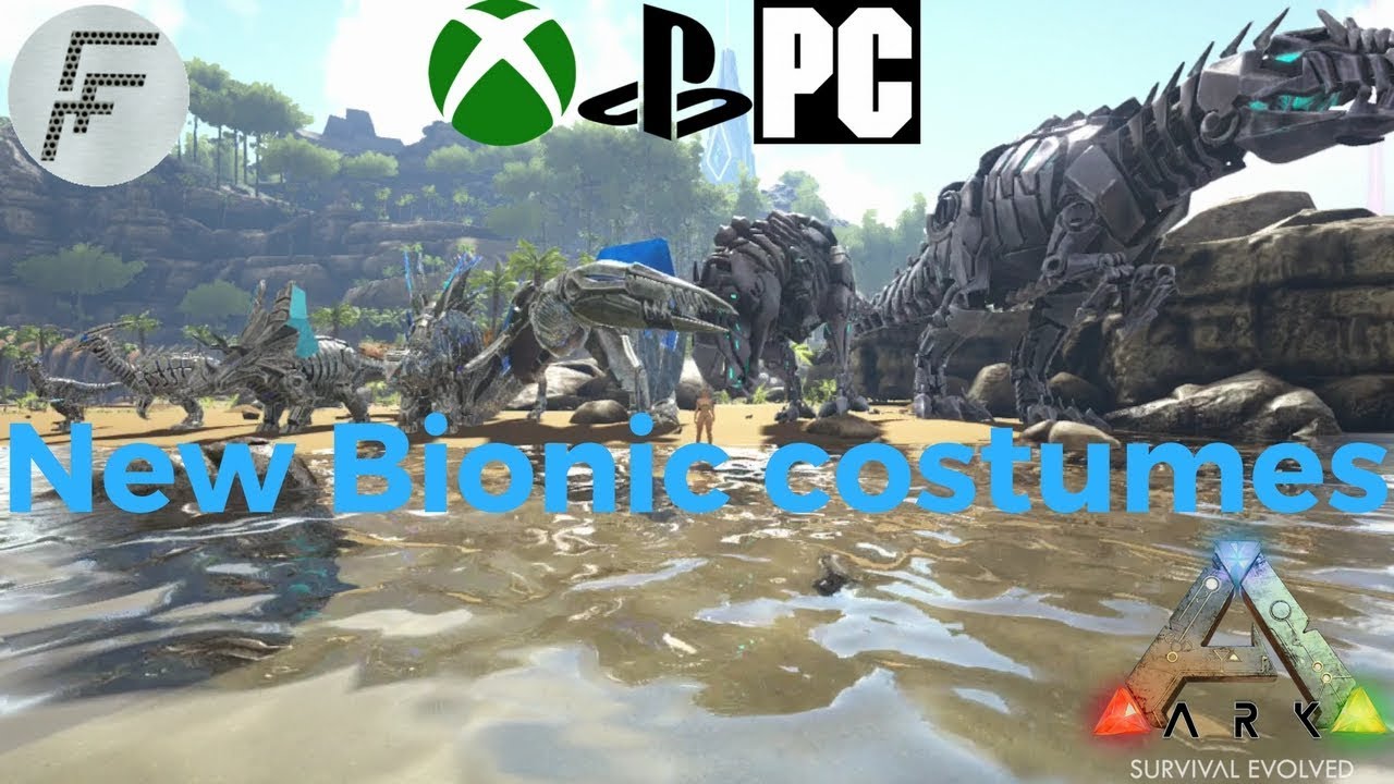 How to Spawn all Bionic Costumes/Skins - ARK: Survival Evolved